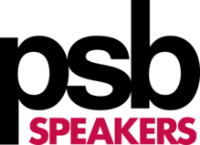 Logo oficial de altavoces PSB Speakers - Especialistas en sonido de alta fidelidad y audio canadiense.