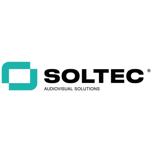 Logotipo SOLTEC - Monitores motorizados profesionales y tecnología audiovisual de Barcelona