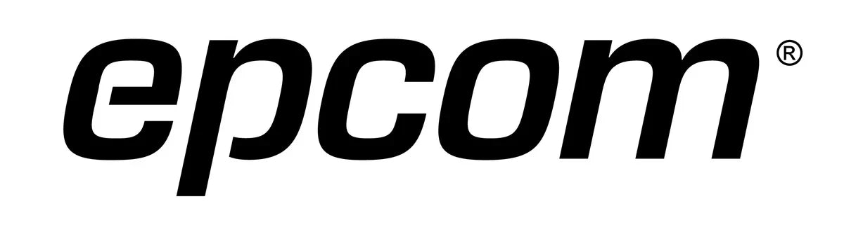 Logo de EPCOM Professional: Sistemas avanzados de videovigilancia IP y cámaras de seguridad profesional.