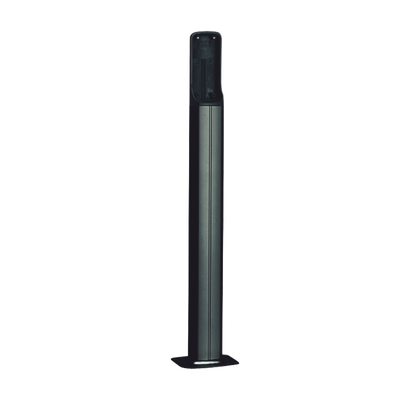 Base de PVC para fotoceldas CAME, Color Negro, Altura de hasta 500 mm .