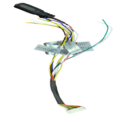 Cable siames de dispositivo facial ,cable de alimentacion ,cable de datos de alarma y comunicacion compatible con DSK1T321MFWX