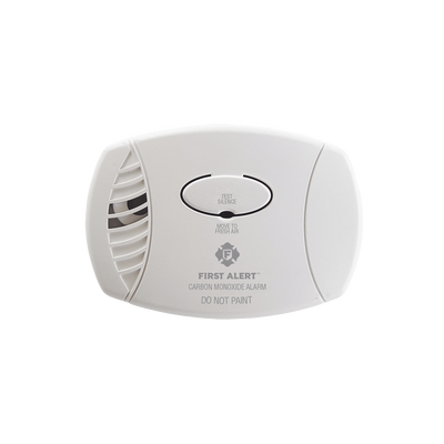 Alarma de monóxido de carbono (CO) enchufable con bateria de respaldo