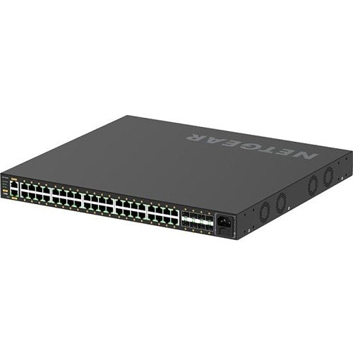 NETGEAR M4250-40G8XF-PoE+ (GSM4248PX): línea AV 40x1G PoE+ 960W y 8xSFP+ Switch administrado