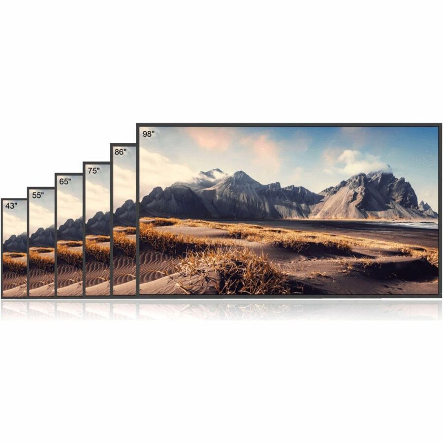 MAXHUB ND98CMA Pantalla 98″ 4K, equipada con tecnología antireflejos, Ideal para salas de reuniones y entornos comerciales. Android 11.0 , 4 GB de RAM, 32 GB de almacenamiento, WiFi-6, 2 altavoces integrados de 10 W, orientación vertical/horizontal
