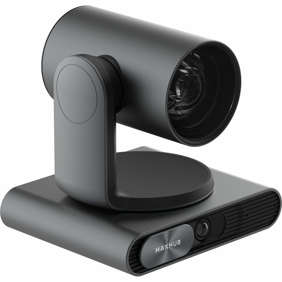 MAXHUB P30 Cámara PTZ Lente dual 4K con IA, dos sensores para una cobertura completa de la sala, Seguimiento de oradores: identifica y rastrea automáticamente. Encuadre automático: ajusta el campo de visión según la cantidad de personas