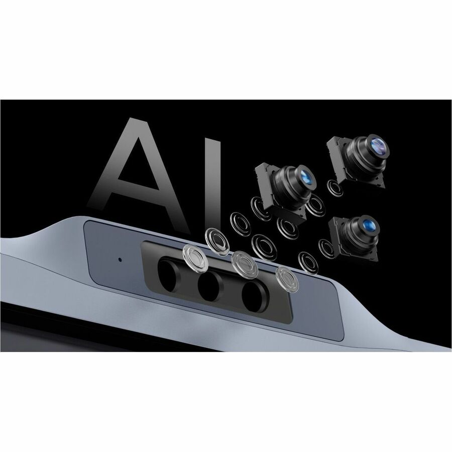 MAXHUB V6550 Pantalla de 65" interactiva 4K serie XBoard V7, 50 puntos de contacto, Incluye 3 cámaras de 50 mp. impulsadas por IA, altavoces incorporados, Matriz de 16 micrófonos amplio rango de captación 180° y 49 pies Reducción de ruido por IA