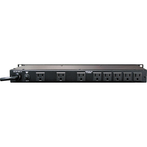 FURMAN M-8x2 Acondicionador de energía básico y asequible para rack 1U. Brinda protección esencial de 15A contra picos de voltaje y filtrado RFI/EMI(ruido) para audio limpio. Distribuye energía a 9 salidas. ¡Solución fiable y compacta para energía segura!