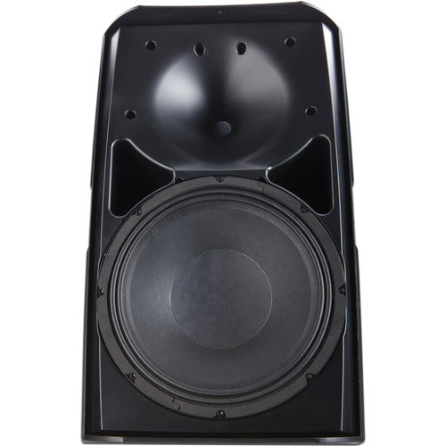 QSC AD-S12 AcousticDesign Series Altavoz de montaje en superficie de 12 pulgadas, 2 vías, 300 W (individual, negro)