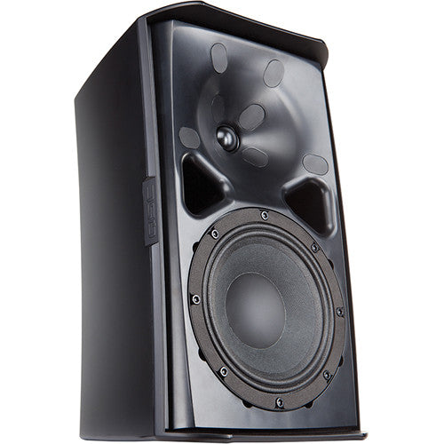 QSC AD-S6T AcousticDesign Series Altavoz de montaje en superficie de 6,5" y 2 vías, 150 W (par, negro)