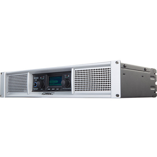 QSC GXD4 Amplificador de Potencia Profesional con Procesamiento DSP (1600W)