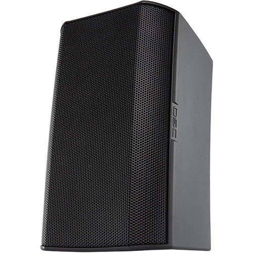 QSC AD-S4T AcousticDesign Series 4.5" 2 vías 50W Altavoz de montaje en superficie (par, negro)