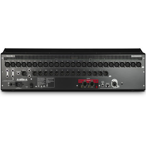 ALLEN & HEATH SQ-6 de 24 Entradas Mono (XLR) expandibles a 48 entradas, 14 Salidas en XLR (asignables), Entradas Estéreo (2 x TRS + 1 Miniplug) Pantalla táctil de 7" Puerto para tarjeta DANTE, WAVES o S-LINK