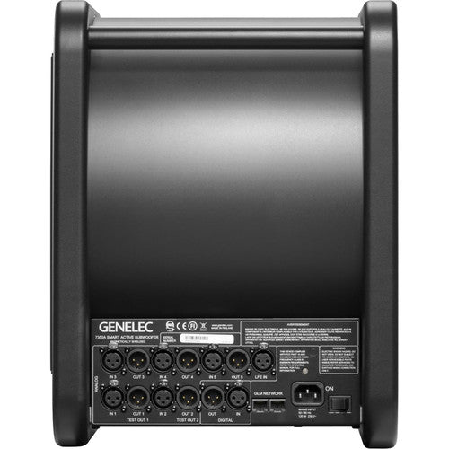 GENELEC 7350A Subwoofer de Estudio Activo, SAM™ (8 Pulgadas) Calibración Acústica de Precisión, La Solución Definitiva para Graves Inmersivos y Precisos en la Producción Musical