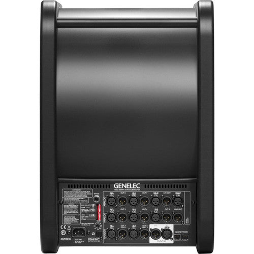 GENELEC 7360A SAM Subwoofer de Estudio Activo,10" Activo de Estudio Profesional con Bass Management 7.1 y DSP | Monitorización Activa Inteligente GLM™ para Corrección de Sala y Graves de 19Hz. ofrece una conectividad híbrida (analógica y digital)
