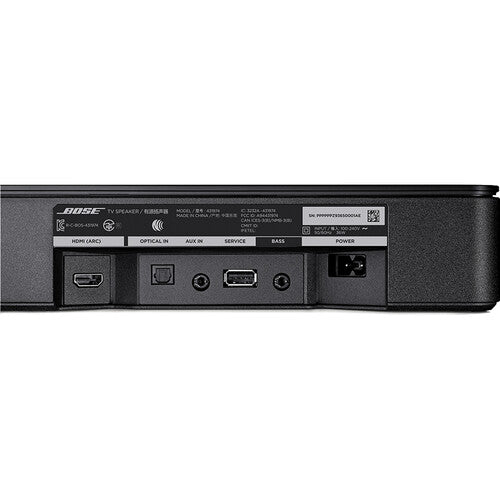 Bose TV Speaker, Sounbar con conectividad Bluetooth y hdmi-arc