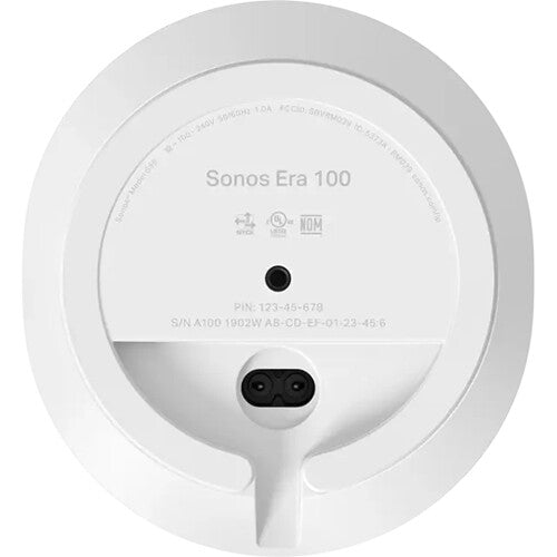 SONOS ERA 100 Altavoz compacto para música, streaming y mucho más. COLOR BLANCO