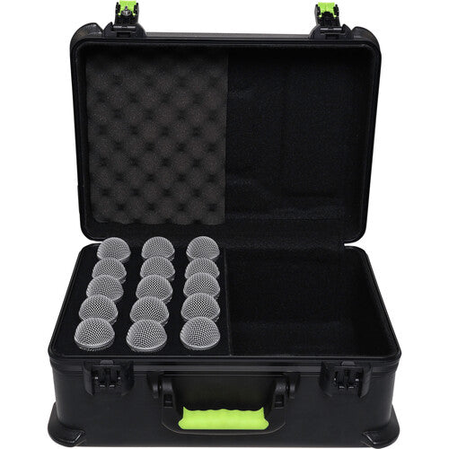 SHURE SH-MICCASE15 Estuche Rígido de Polietilenopara 15 Micrófonos con Cierre TSA
