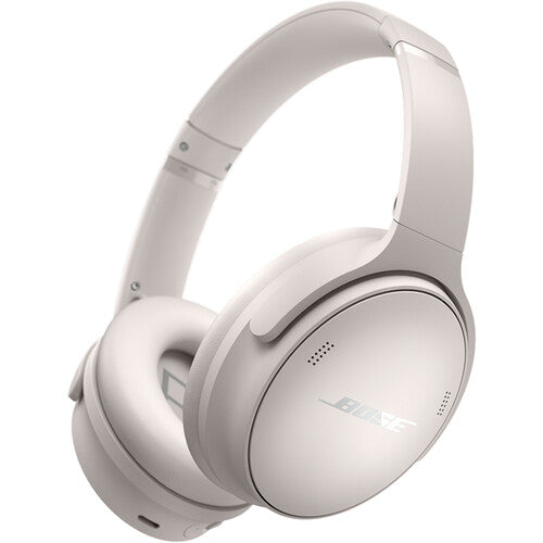 Bose QuietComfort Auriculares inalámbricos supraaurales con cancelación activa de ruido (humo blanco)