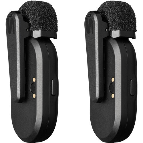 SHURE Move Mic Par Sistema de micrófono inalámbrico con clip de solapa inalámbrico, para dos personas, para dispositivos móviles, para creadores de contenido