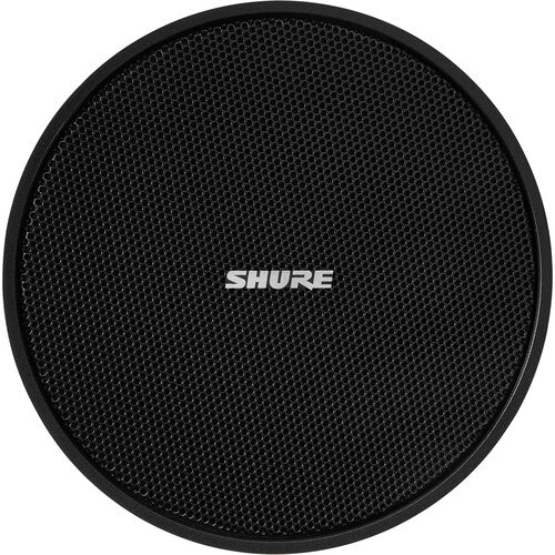 SHURE MXP-1B Microflex Altavoz pasivo mini colgante para conferencias (negro, individual)