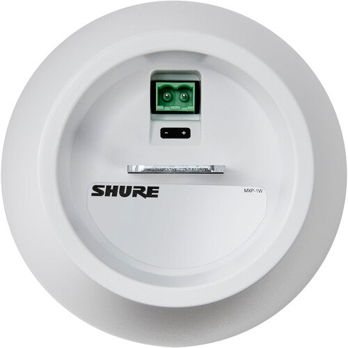 SHURE MXP-1W Microflex Altavoz pasivo mini colgante para conferencias (Blanco, individual) (Copia)