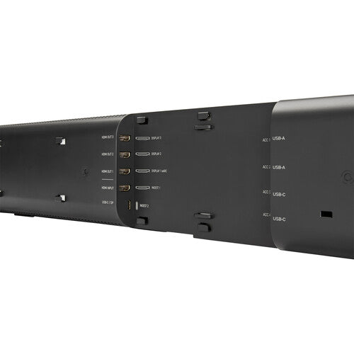Shure IntelliMix Bar Pro Kit IMXBPK: Barra de Videoconferencia 4K Todo en Uno con IA | Audio Premium Microflex, Cámara con Auto-framing y Seguimiento de Orador | Certificado Microsoft Teams y Zoom | Integración PoE+ y Dante para Salas de Juntas