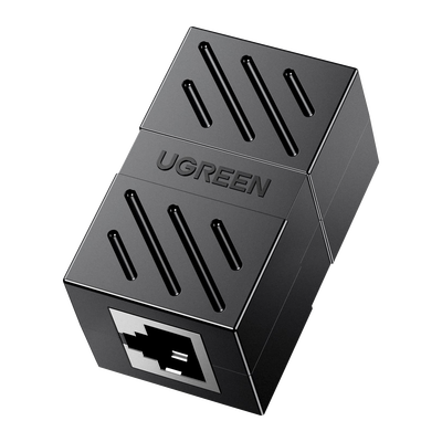 Acoplador (Extensor de Cable Ethernet RJ45 a RJ45) | 1000Mbps | Compatibilidad con Cat7 Cat6A Cat6 Cat5e | Compatible con POE | Ignífugo | ABS