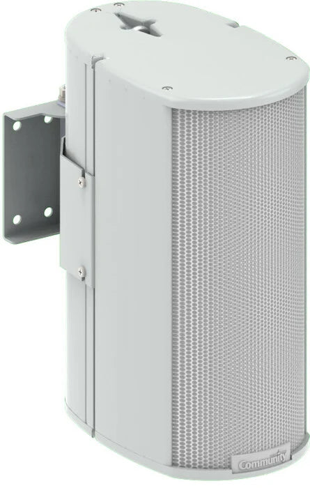 BIAMP ENT203B Altavoz de columna ENTASYS 200, 2 vías, 3 controladores LF. resistente a la intemperie, 75 W continuos, 300 W pico 16 Ω, 70/100 V color blanco1 Pieza