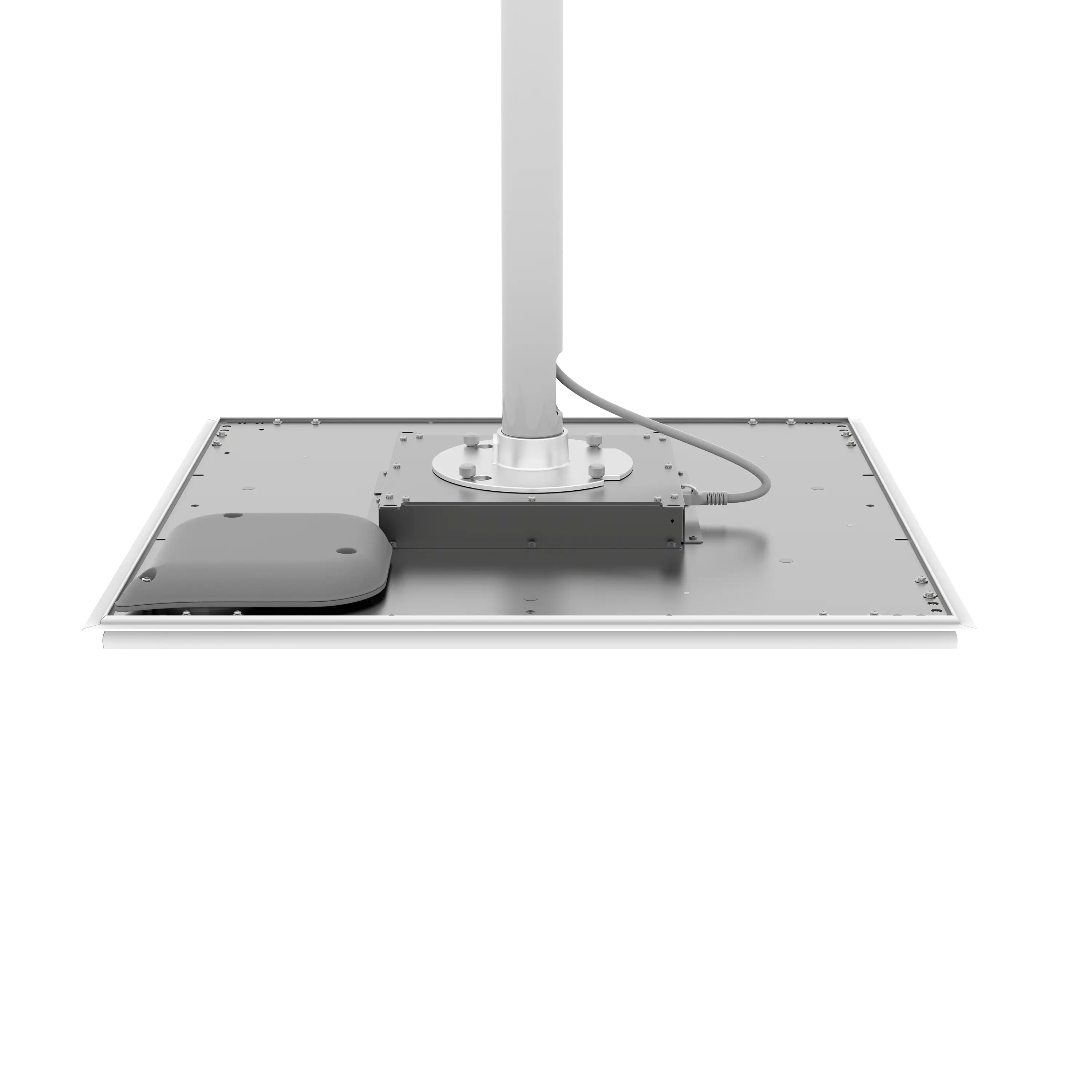 SHURE MXA902 Micrófono de techo y un altavoz de amplia dispersión para capturar y reproducir la voz con un sonido natural. Color Blanco