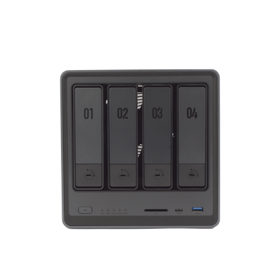 NASync DXP4800 | SO UGOS Pro | Intel N100 12th Gen Intel® Quad Core™ | 4-Bahias (SATA) hasta 96TB | 2* M.2 SSD hasta 16TB| 8GB DDR5 (Exp. a 16GB) | 2.5Gb Dual Ethernet | HDMI 4K | 2* USB2.0 | 1*USB 3.2Gen | 1* USB 3.2Gen2 | 1*USB-C 3.2Gen2 | SD