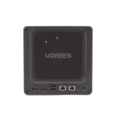 NASync DXP4800 | SO UGOS Pro | Intel N100 12th Gen Intel® Quad Core™ | 4-Bahias (SATA) hasta 96TB | 2* M.2 SSD hasta 16TB| 8GB DDR5 (Exp. a 16GB) | 2.5Gb Dual Ethernet | HDMI 4K | 2* USB2.0 | 1*USB 3.2Gen | 1* USB 3.2Gen2 | 1*USB-C 3.2Gen2 | SD