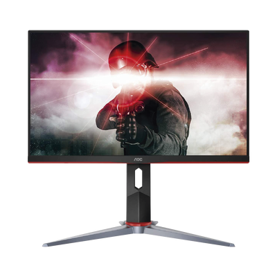 Monitor 27" GAMING Backlight-LED IPS, Resolución 1920 x 1080p 144Hz, con Entradas de Video VGA / HDMI / DISPLAYPORT . Bisel Ultra Delgado. Compatible con VESA