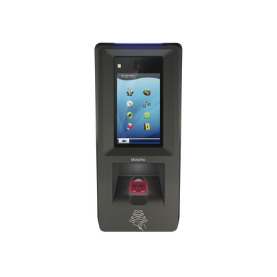 Lector de Huellas Serie Sigma Extreme PROX-FFD con lector Mifare PoE, IP65, IK09 aprobado por FBI