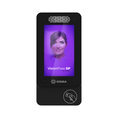Lector facial Vision Pass SP MDI con lector Iclass, IP65