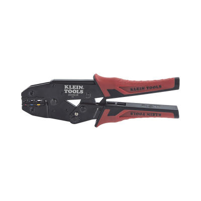 Pinza Ponchadora para Terminales con Aislamiento en Cable de Cobre Sólido y Trenzado de 10-22 AWG.