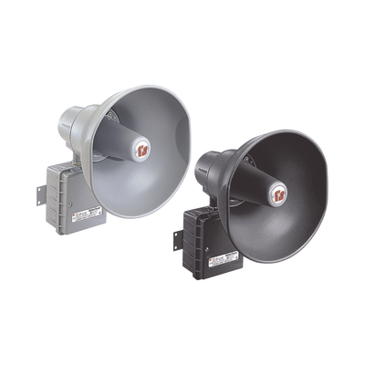 302GCX SelecTone® 30W Altavoz amplificado para zonas peligrosas, Listado por UL y cUL para Clase I, División 2, Grupos A, B, C y D; Clase II, División 2, Grupos F y G; Clase III, División 2, Grupos F y G; Clase III, 24 VCD color N