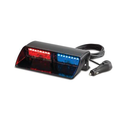 LUZ INT VIPER S2 DOBLE BICOLOR ROJO/AZUL 24 LEDS 25 PATRONES INC ADAPT P/ENCENDEDOR