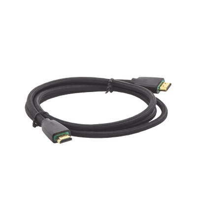 Cable HDMI 2.0 de Nylon Trenzado / 1.5 m / 4K@60Hz / HDR / 3D / HEC (Canal Ethernet HDMI) / ARC (Canal de Retorno de Audio / Color Profundo de 48 bits / Audio de 32 canales / HDCP 2.2 /Audio DTS: X / 18 Gbps / Blindaje de 4 capas