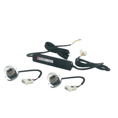 Lámparas Ocultas Corner Led, Color Rojo, Ideales para Vehículos Encubierto