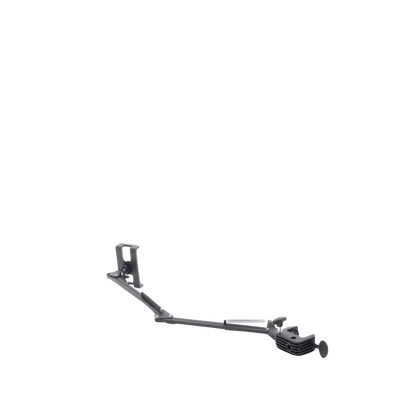 Soporte para Tableta con Brazo tipo Perezoso / Brazo Ajustable y Cabezal de 360° / 3 Perillas de Ajuste / Soporta dispositivos de 4'' a 12.9'' de hasta 1.5 KG / ABS + Metal de Alta Calidad.