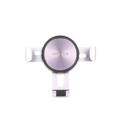 Soporte de Celular para Automóvil en Rendija de Ventilación / Sistema de Gravedad / Rotacion de 360° /Angulo Multiple / Almohadillas de Goma Antideslizantes / Amplia Compatibilidad con dispositivos de 4'' a 7'' / Color Negro