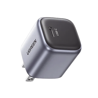 Cargador Mini de 20W | 1 USB-C de Carga Rápida | Tecnología GaN II | Carga Inteligente | Múltiple Protección | Mayor Eficiencia Energética | Tamaño Compacto.