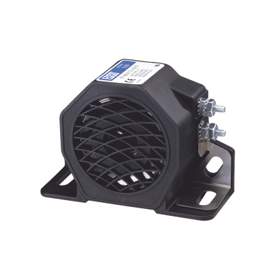 Alarma de reversa, 12-48 Vcc, 97 dBA