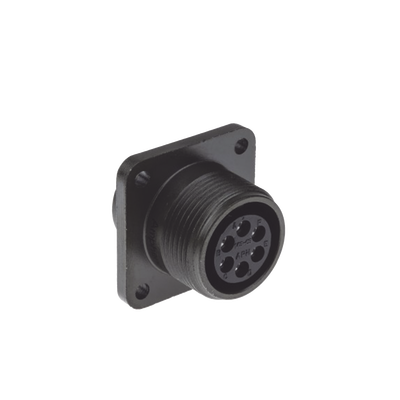 Conector Hembra Circular de 6 Terminales para uso Rudo, Amphenol