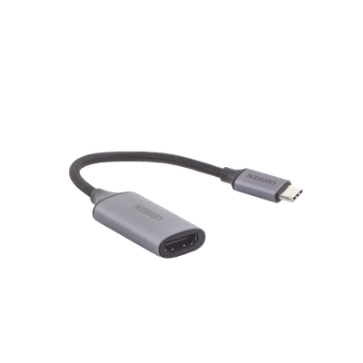 Cable Adaptador USB C a HDMI 4K@60Hz / Convertidor Thunderbolt 3 / Caja de Aluminio / HDMI V2.0 / 3D / Longitud del cable 10cm