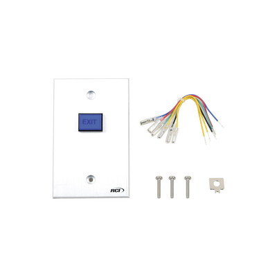 Botón de Salida/ Placa Aluminio REFORZADO / NO & NC / UL/2 Años Garantia