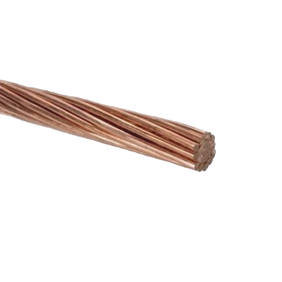QV74 / Cable Cobre desnudo / 4 AWG / Semiduro 7 Hilos / Rollo de 100 m.