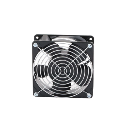 Ventilador Axial Compacto, de 4 Pulgadas, 49 CFM, 115 Vca, De Acero, Color Negro