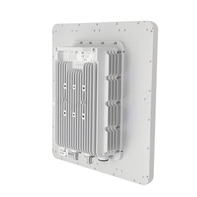 Punto de Acceso WiFi, PTP y PTMP Doble Banda Simultanea, Ideal Para Industria 4.0, Hasta 1.7 Km de Cobertura WiFi, Antena Sectorial MIMO 8x8 Integrada de 100° de Apertura en 2.4 GHz, MIMO 2x2 Conectorizado en 5 GHz.