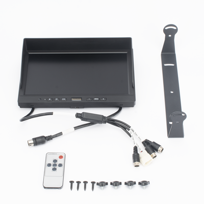 Monitor y Botones de 10.1" LCD / Compatible con DVR Móvil HIKVISION / Conector VGA